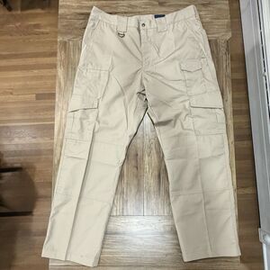 NEW Propper Pants Womens 18 Beige Cargo Uniform Tactical Flat Front Workwear